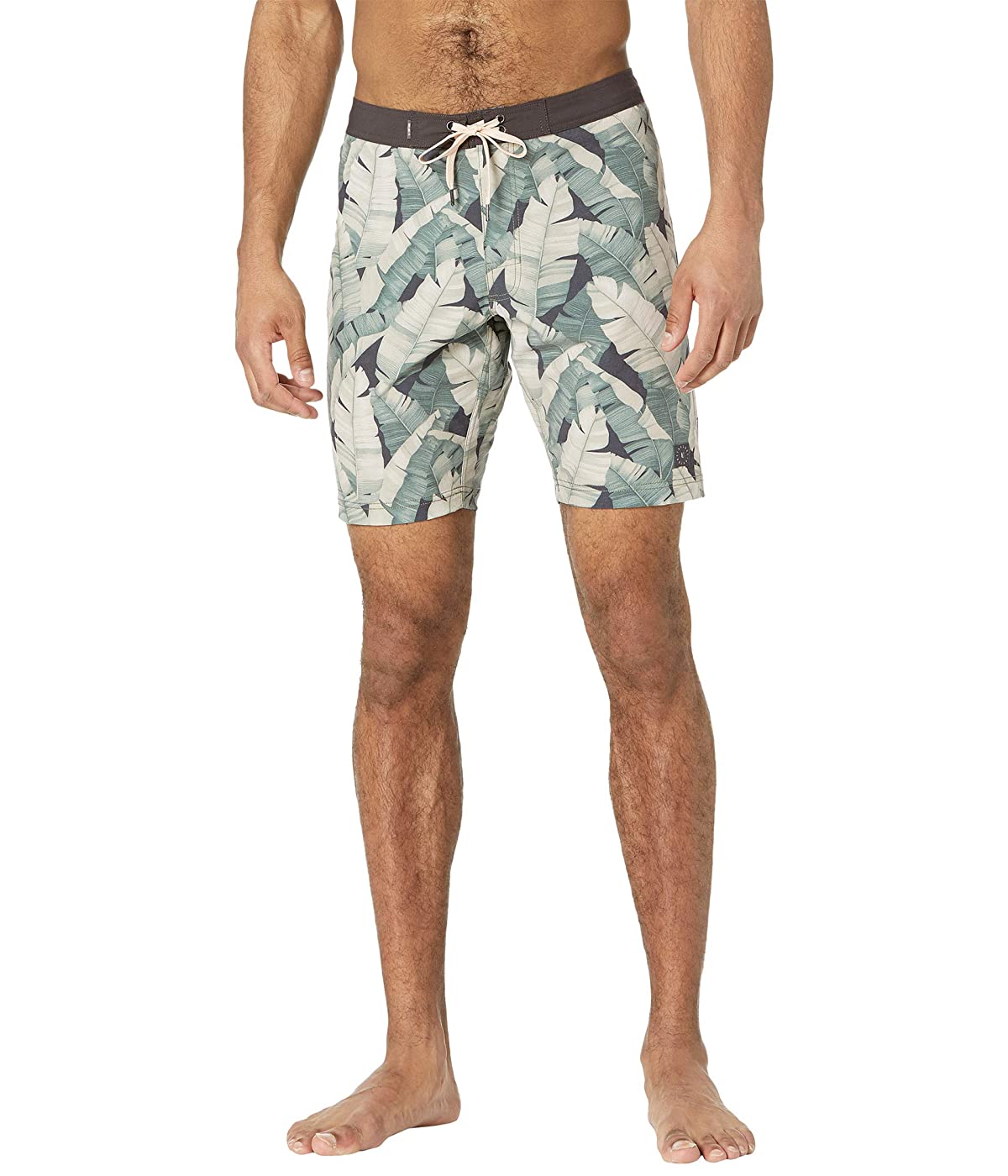 

Шорты для плавания Linksoul Phillon - Four-Way Stretch/Cotton Blend Boardshorts Green, 32W 32L