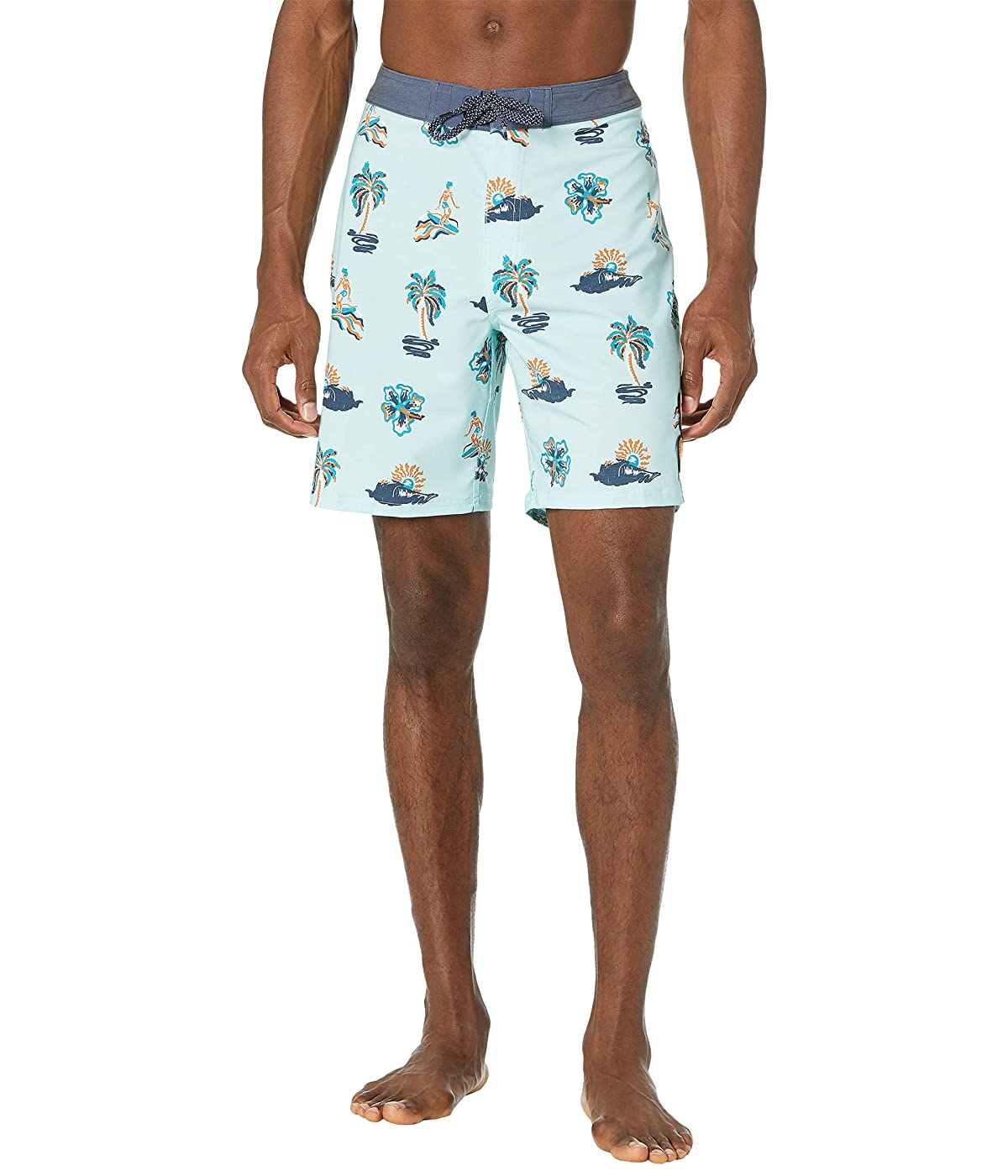 

Шорты для плавания Rip Curl Mirage Dukes 19" Boardshorts Light Blue, 33W 32L