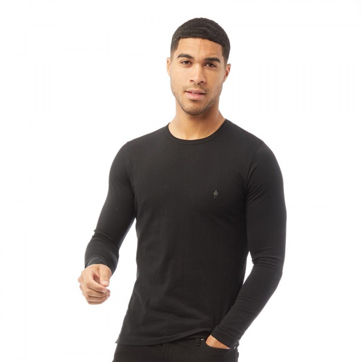 

Лонгслив French Connection Top Black Black,  (46, Лонгслив French Connection Top Black Black, M (46)