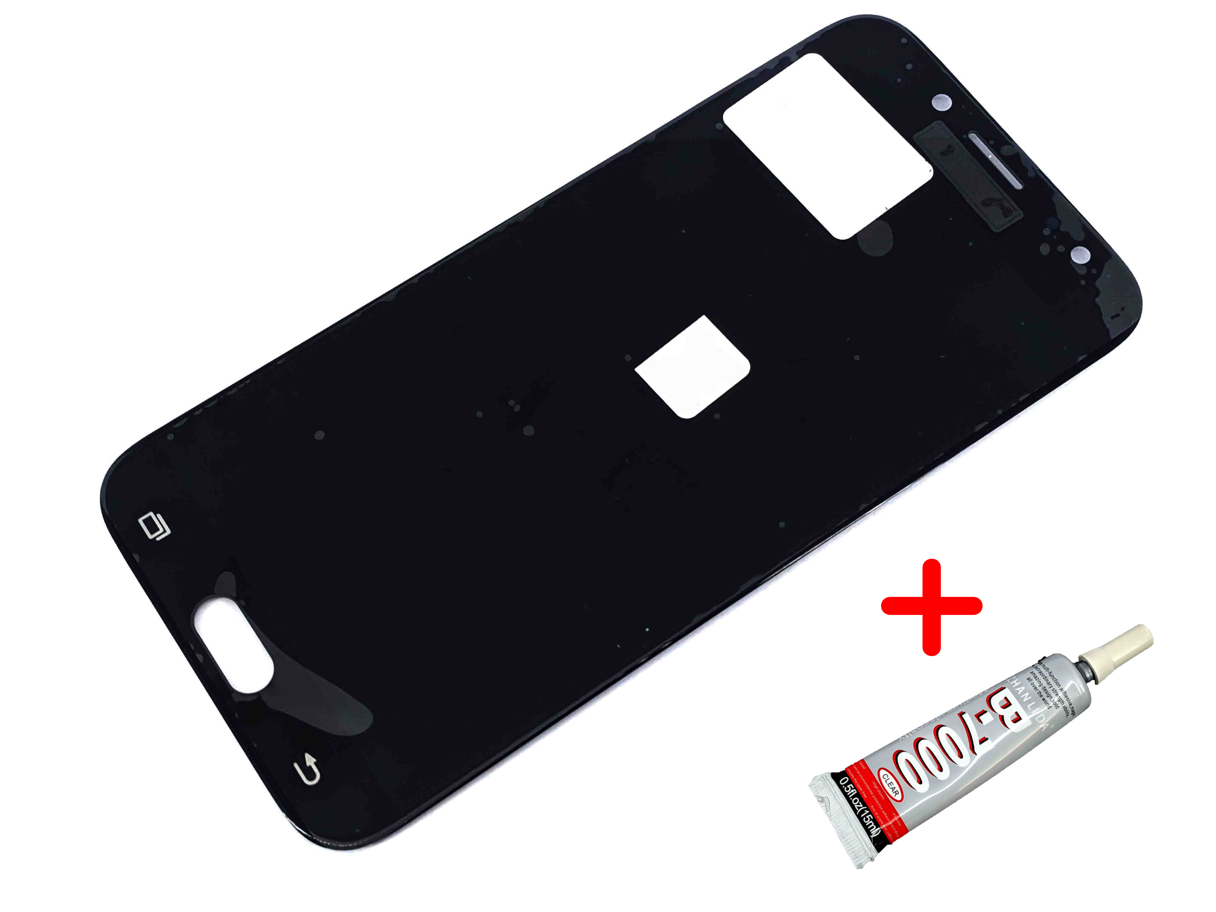 

Дисплей + сенсор (модуль) экран Samsung j730F Galaxy J7 2017 черный OLED High Copy + клей B7000