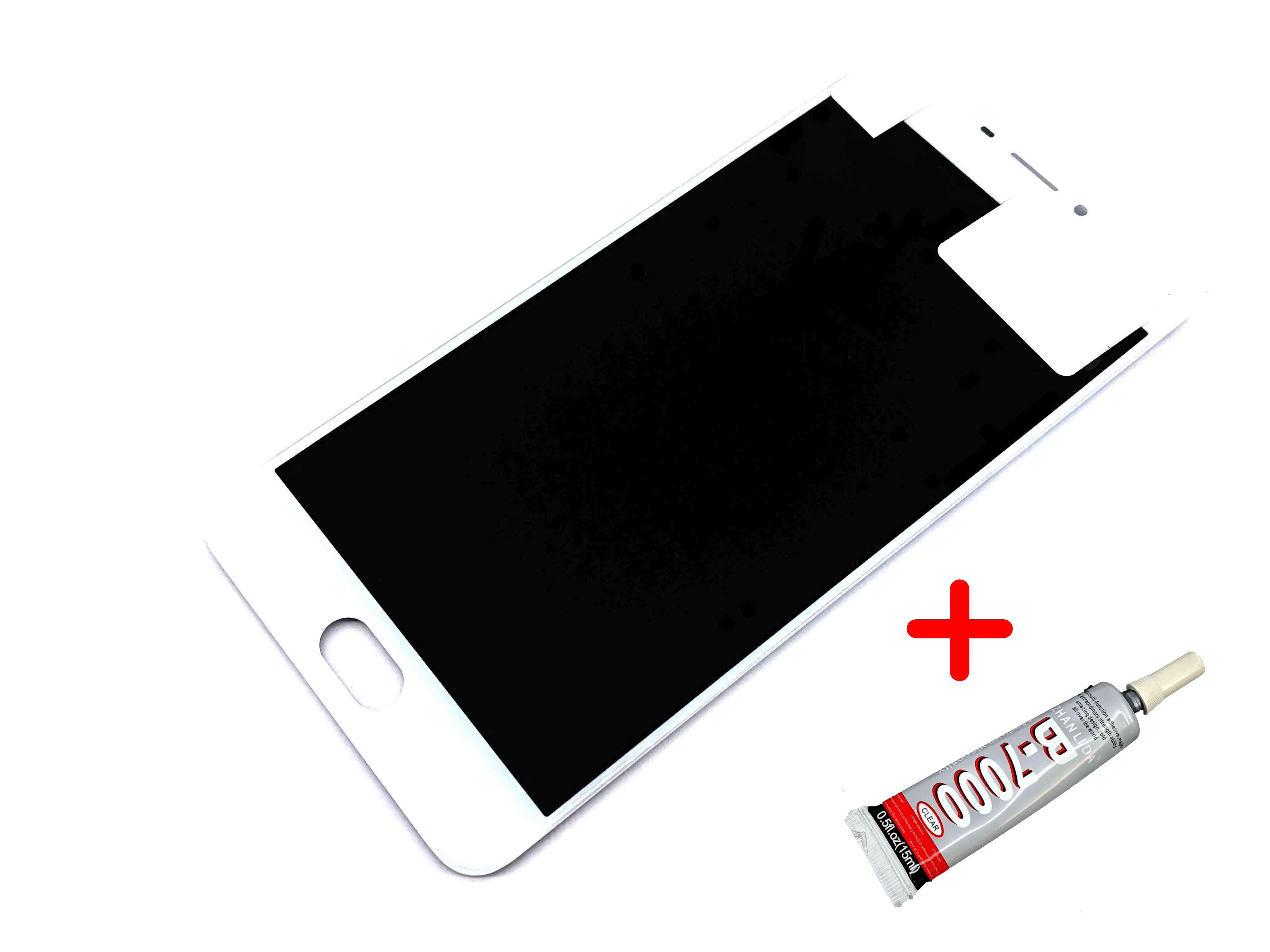 

Дисплей + сенсор (модуль) экран Meizu M6 (M711) белый High Copy + клей B7000