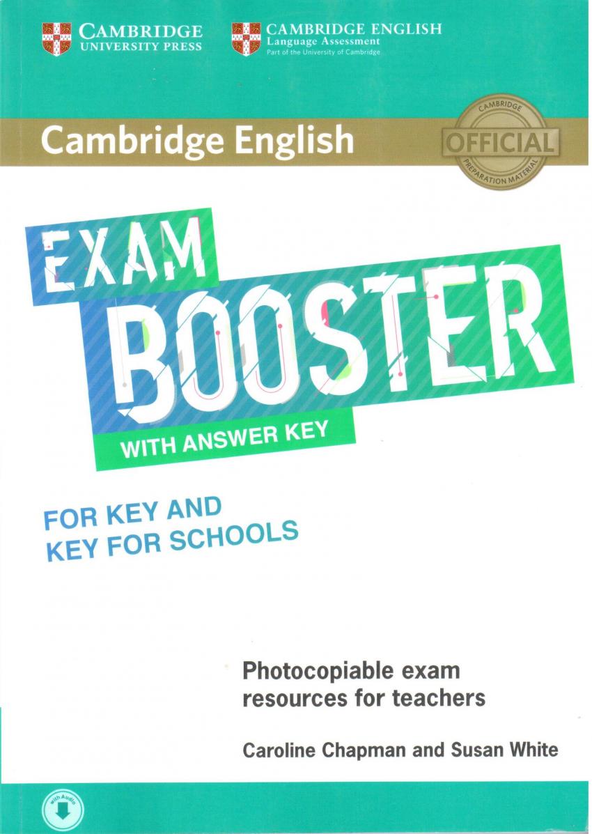 

Книга Exam Booster for Key and Key for Schools with Answer Key with Audio for Teachers