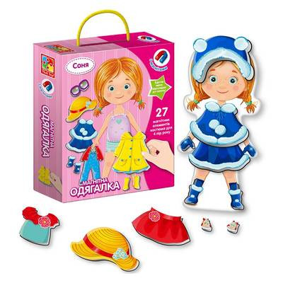 

Магнитная игра одевашка "Соня" VT3702-07