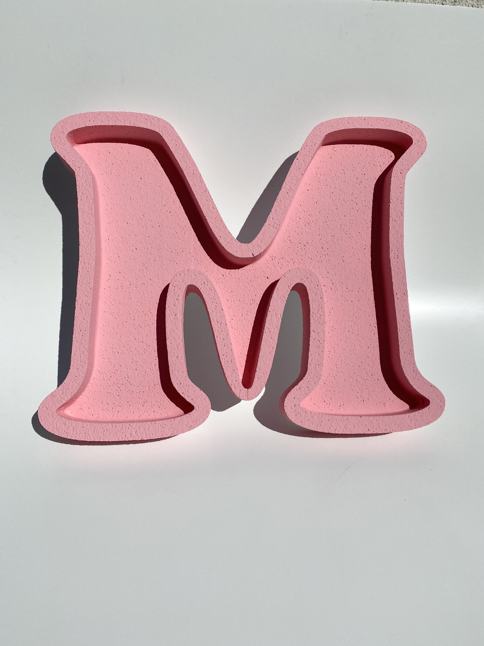 

Декоративный пенобокс контейнер коробка из пенопласта Буква М Manific Decor 48*40 см