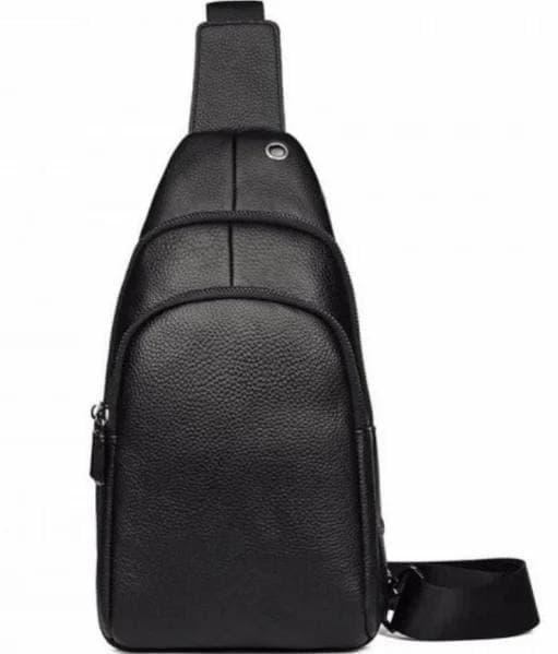 

Мужская кожаная сумка через плечо Tiding Bag 1350-NM 16 x 29 x 7 Черный