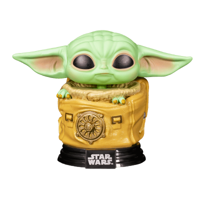 

Фигурка FUNKO POP! Bobble: Star Wars: Mandalorian: Child w/ Bag Green Новый