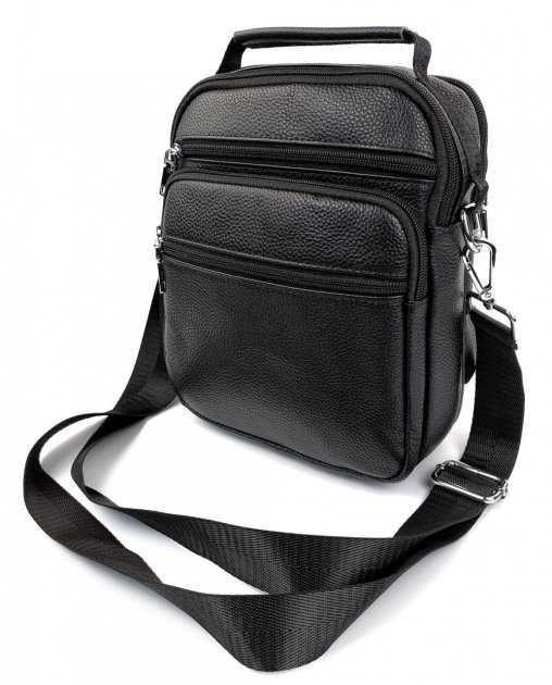 

Мужская кожаная сумка месенджер Tiding Bag 13293-NM 24 х 26 х 6 Черный