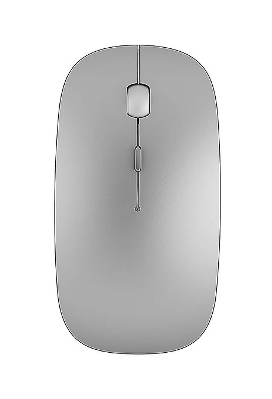 

Мышка беспроводная оптическая WiWU Wimice Dual 2.4G 1000-1200-1600 dpi Серебристый (WM101S)