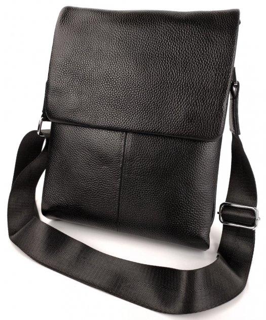 

Мужская кожаная сумка месенджер Tiding Bag 14884-NM 22 х 29 х 7 Черный