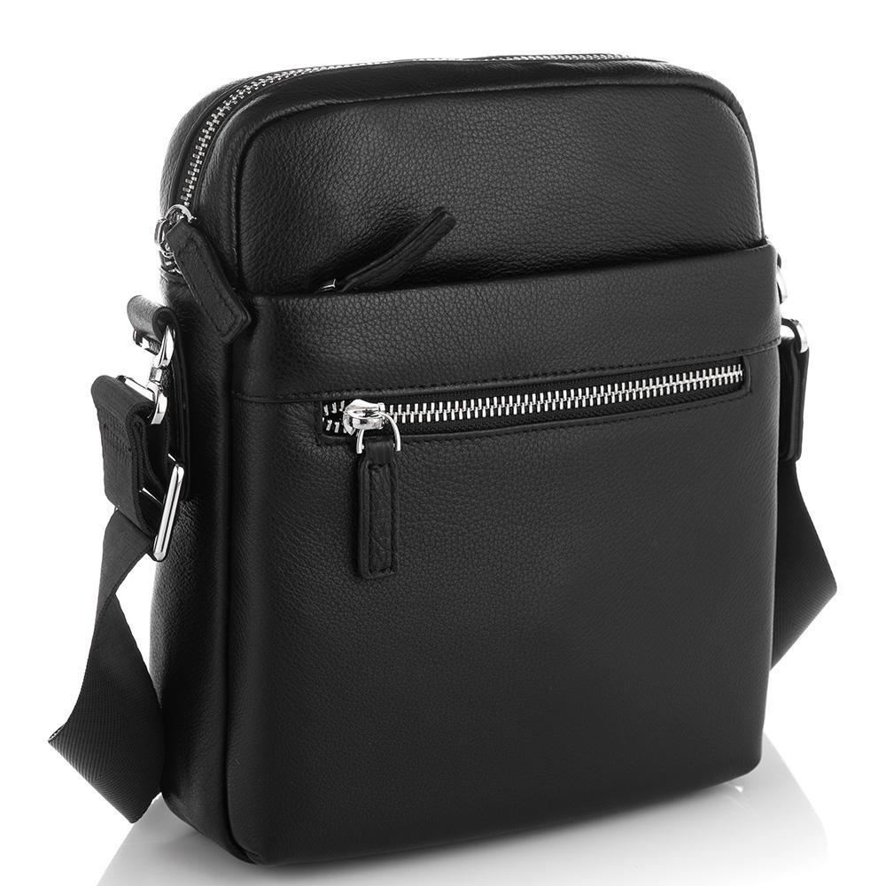 

Мужская кожаная сумка месенджер Tiding Bag 14426-NM 19 х 24 х 5 Черный