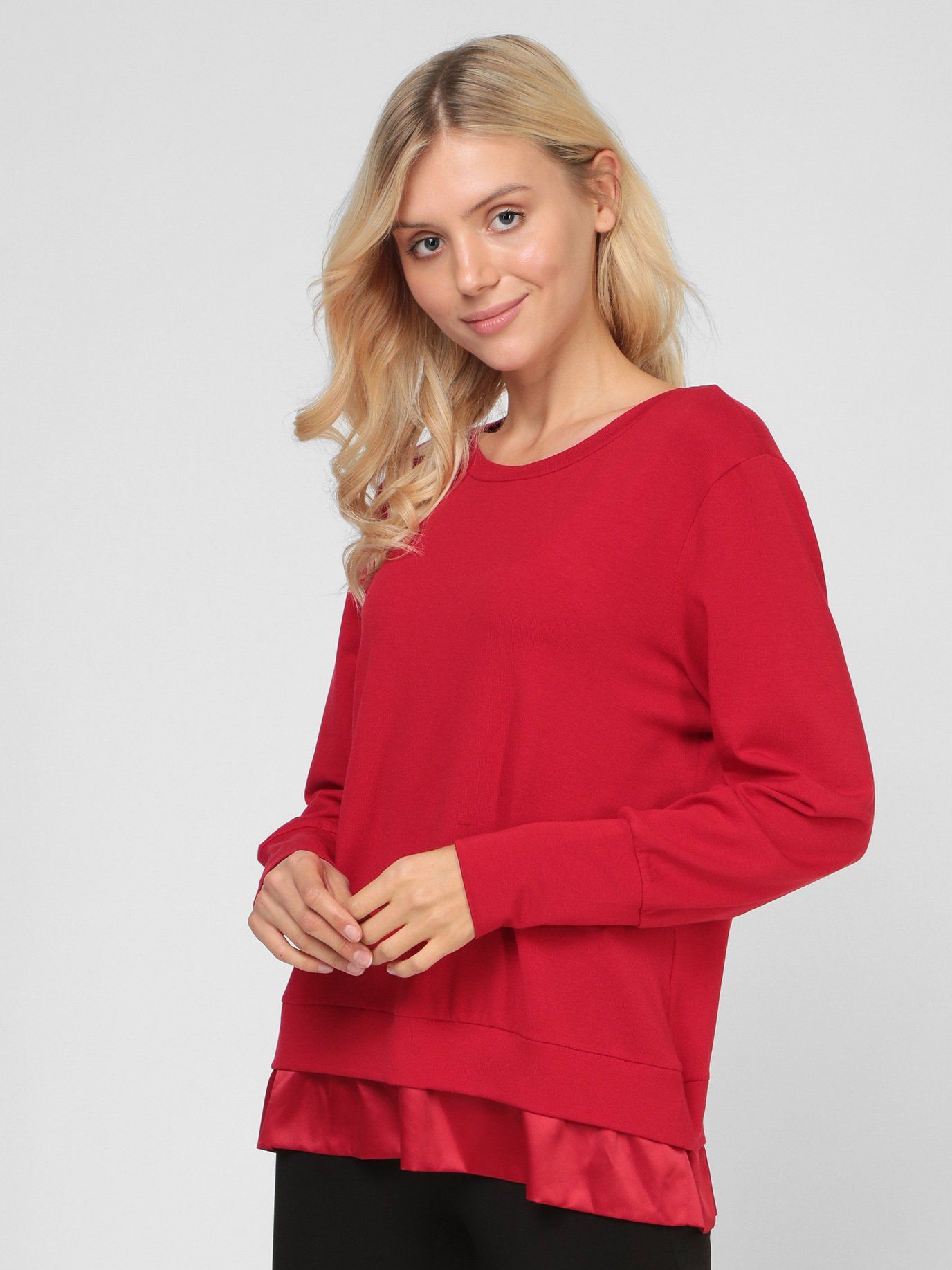 

Свитшот Sassofono A191-SF-707355 XL Красный
