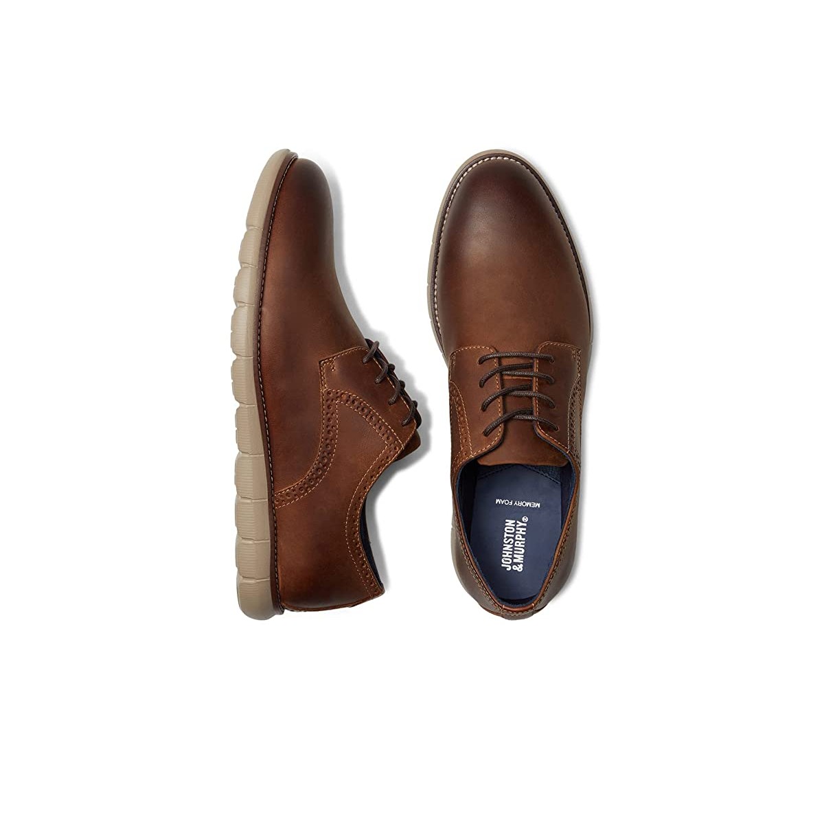 

Туфли оксфорды Johnston Murphy Milson Plain Toe Brown, 47 (310 мм)