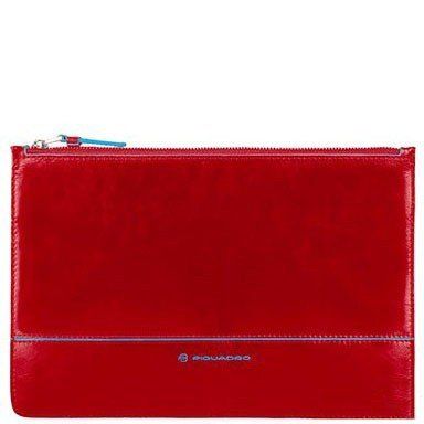 

Красная борсетка Piquadro Blue Square