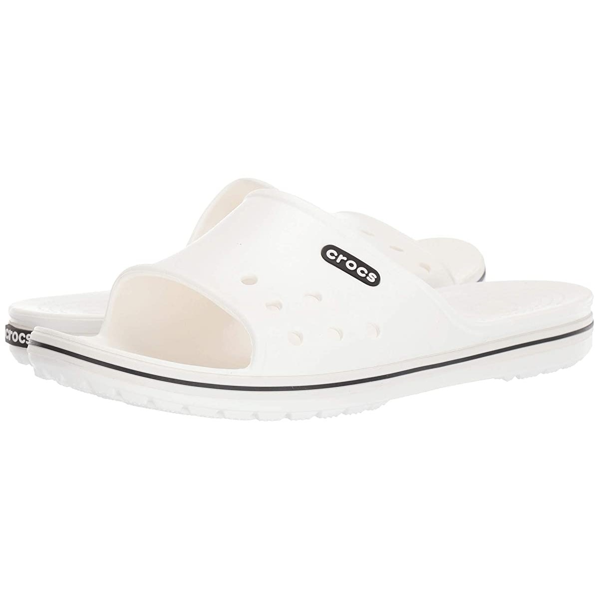 

Шлепанцы Crocs Crocband II Slide White/Black, 40 (M7/W9 - 250 мм)
