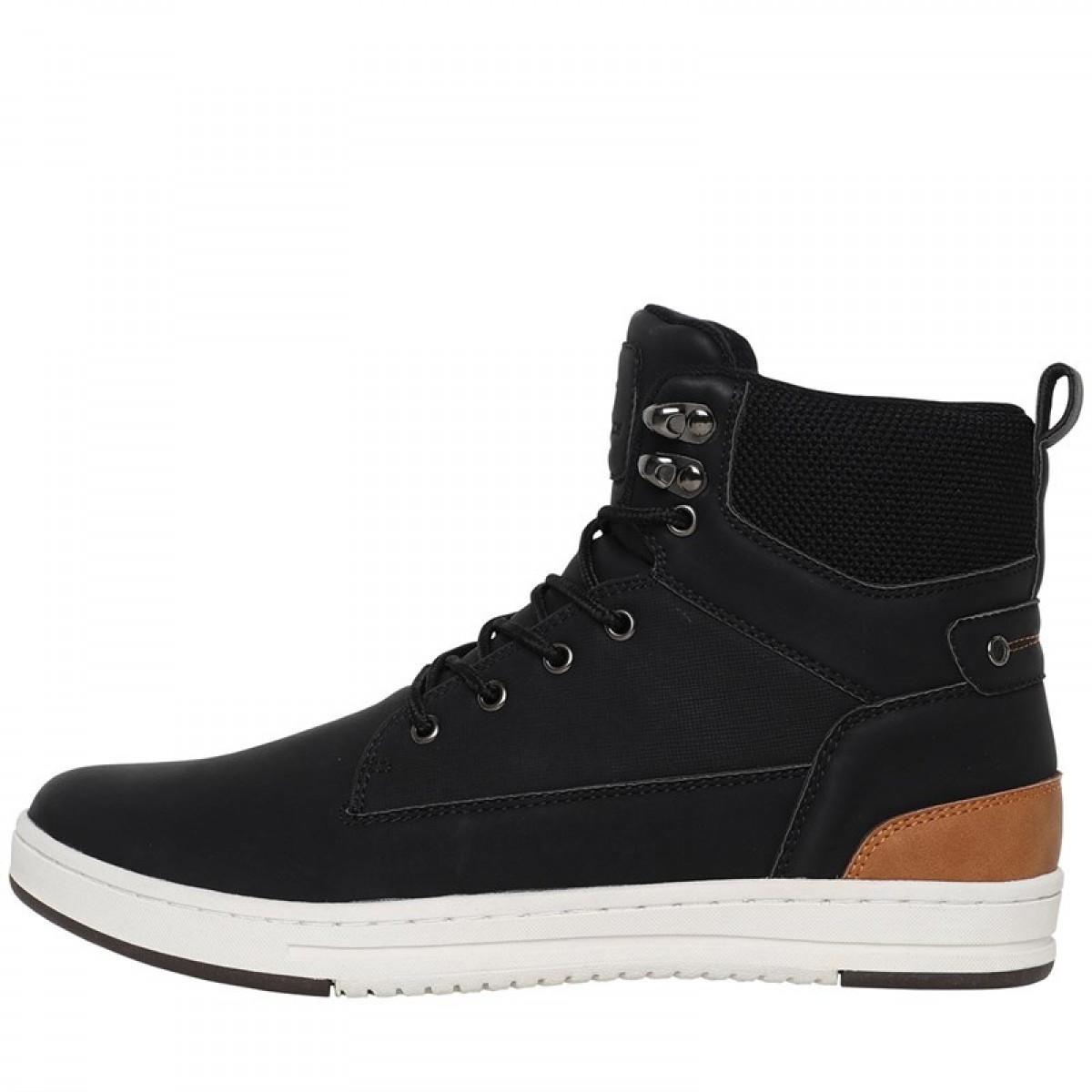 

Кроссовки Crosshatch Staiger Hi-Top Black Black, 44 (290 мм)