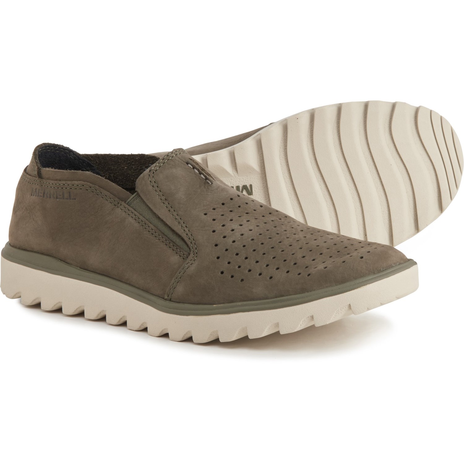 

Туфли Merrell Downtown Moc - Nubuck Olive, 41 (255 мм)