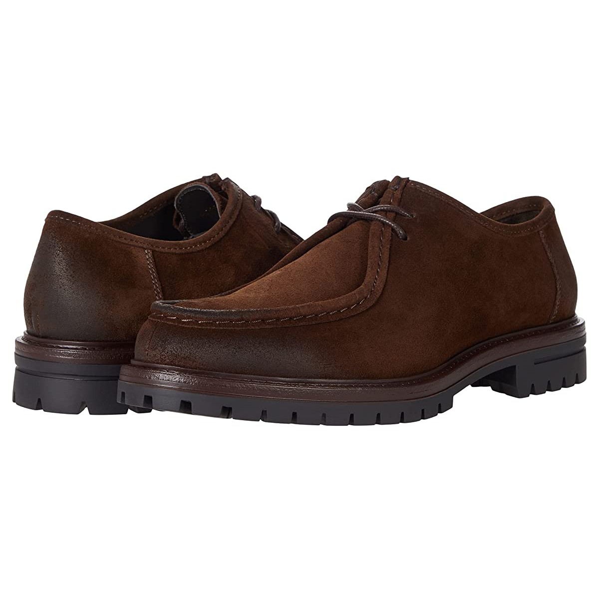 

Туфли оксфорды Bruno Magli Hopper Dark Brown Suede, 45 (300 мм)