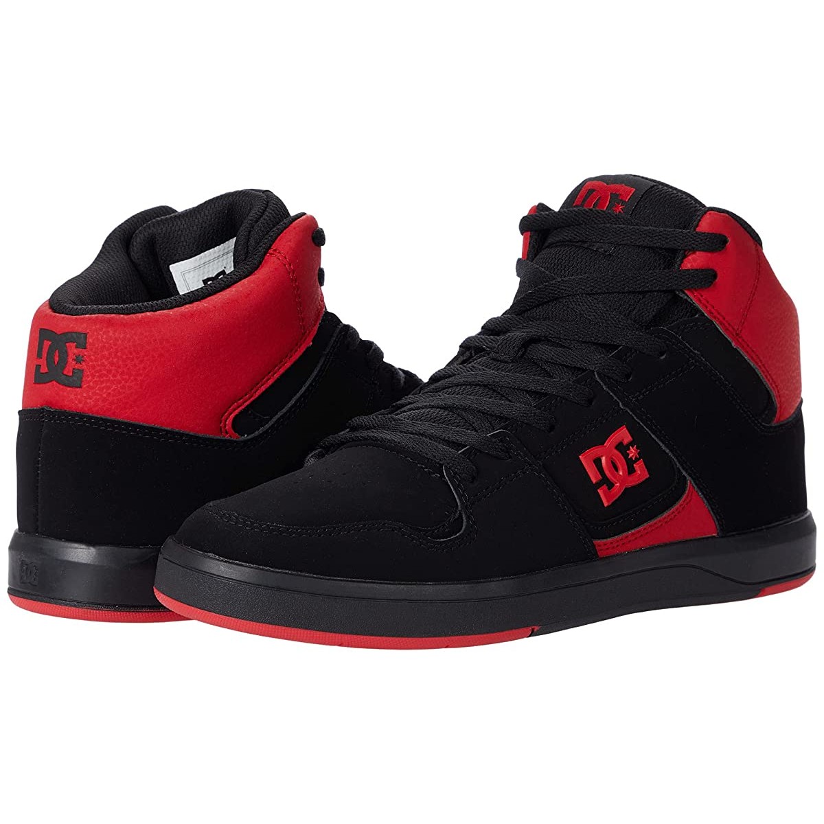 

Кроссовки DC Cure Casual High-Top Skate Shoes Sneakers Black/Black/Red, 42 (270 мм)