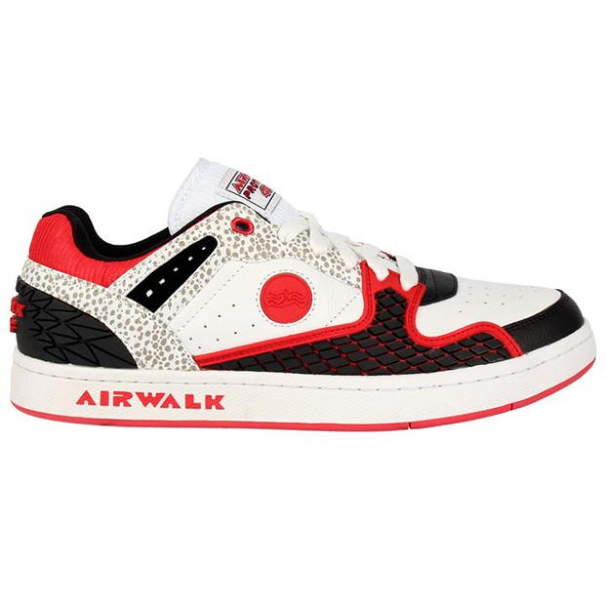 

Кеды Airwalk Prototype 400F Low Top Trainers White/Blk/Red, 43 (275 мм)