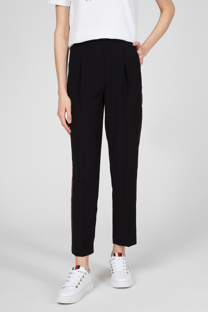 

Женские черные брюки TATTIANA PULL ON Tommy Hilfiger 34 WW0WW26500