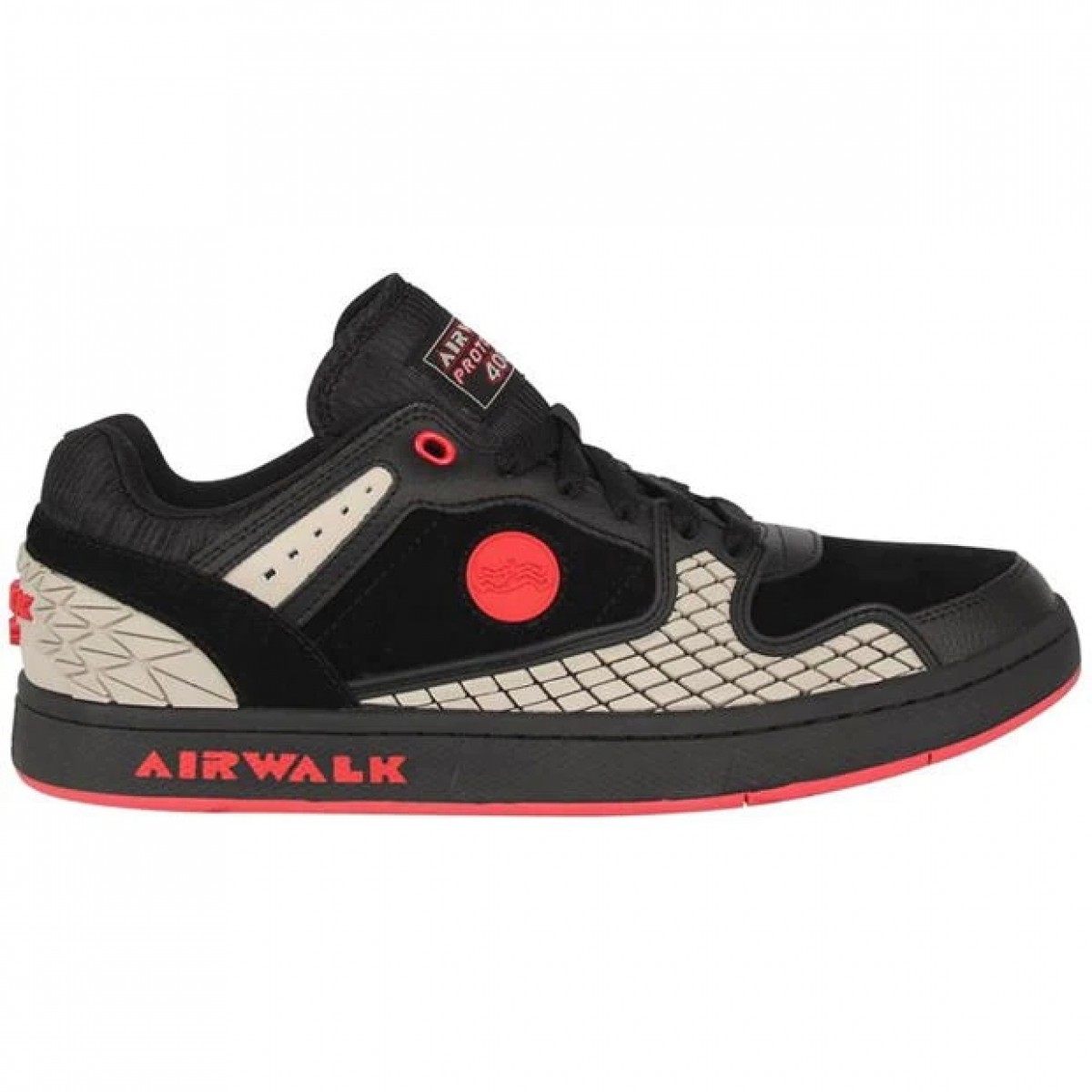 

Кеды Airwalk Prototype 400F Low Top Trainers Black/Red/Grey, 41 (255 мм)