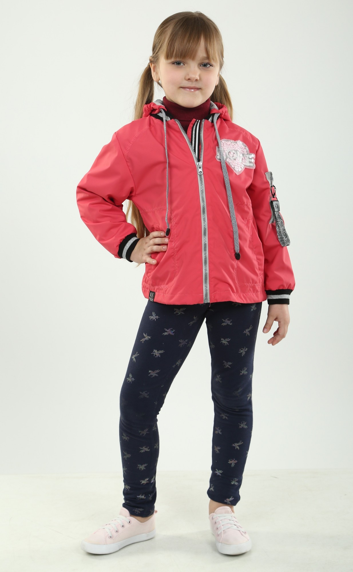 

Ветровка Dimax В 152 158 см Коралловый