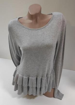 

Женская кофта Vila Clothes с баской в два слоя,размер М
