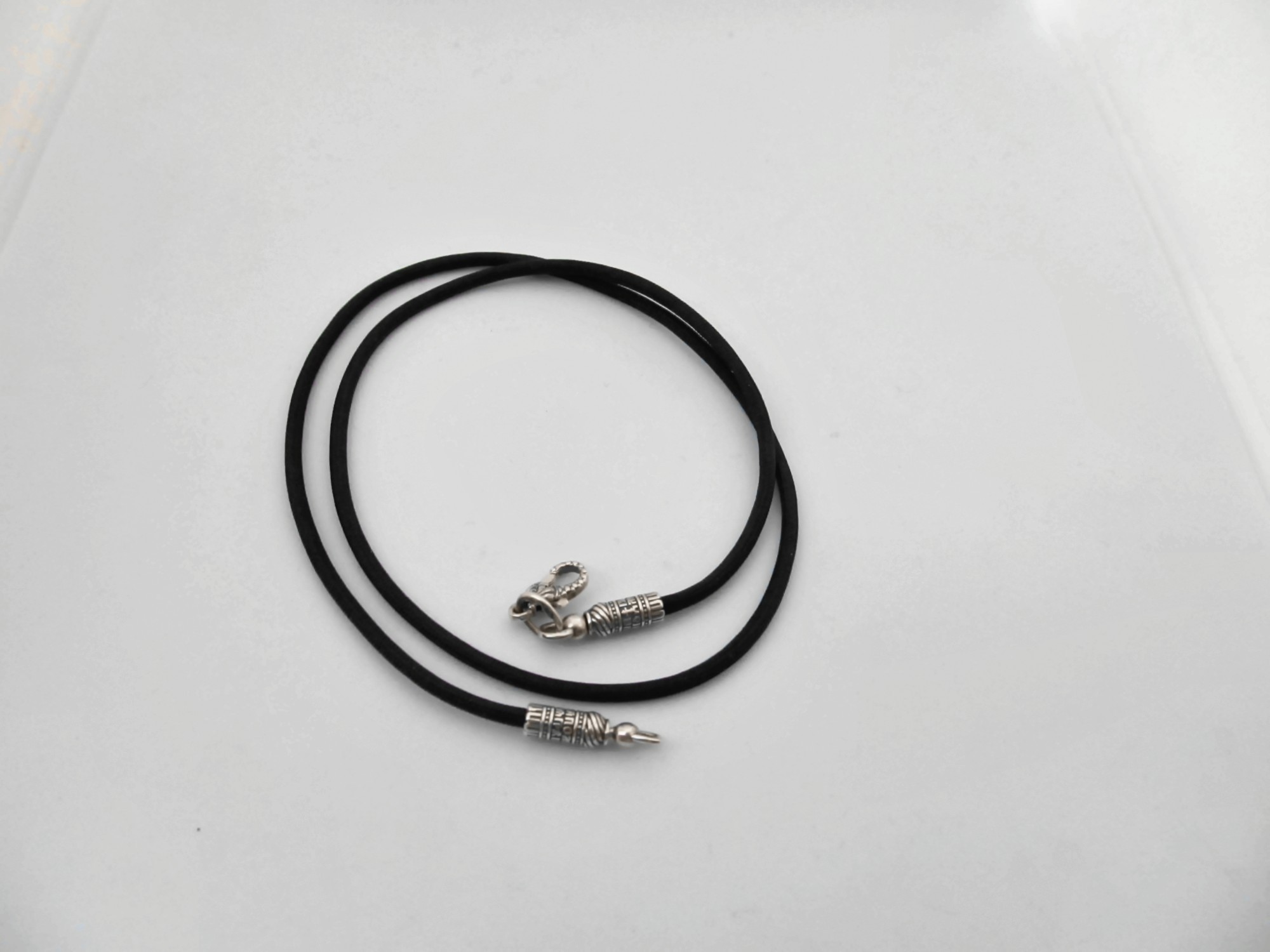 

Шнур шелковый с серебряным замком SilverArtisan 1.2171 55 размер