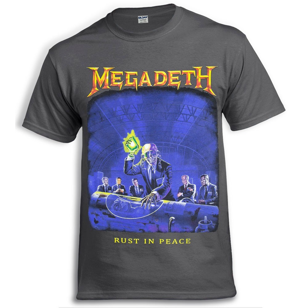 

Футболка Talisman MEGADETH Rust In Peace Графитовый XXL