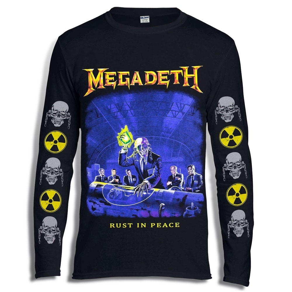 

Футболка с длинным рукавом Talisman MEGADETH Rust In Peace Черный  (LSF-365, Футболка с длинным рукавом Talisman MEGADETH Rust In Peace Черный S (LSF-365)