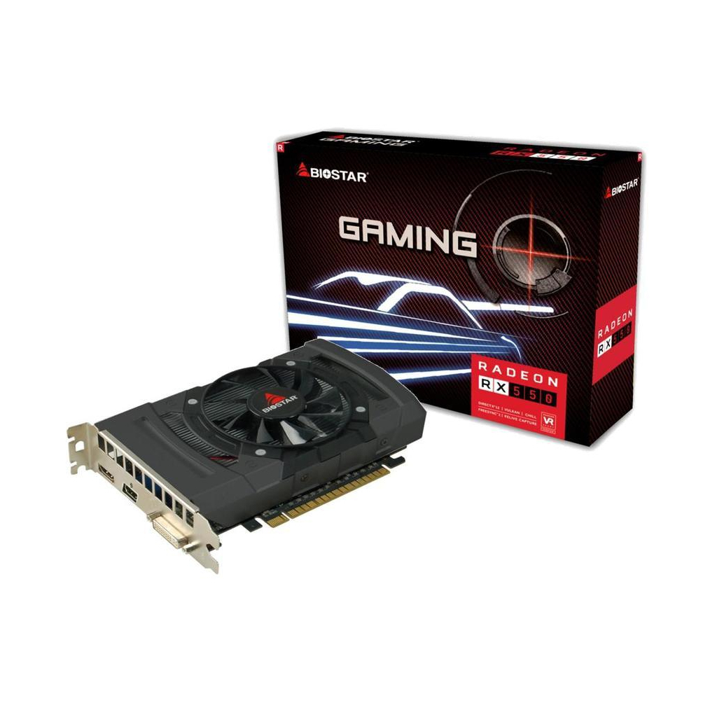 

Видеокарта Radeon RX 550 4Gb Biostar (VA5505RF41)