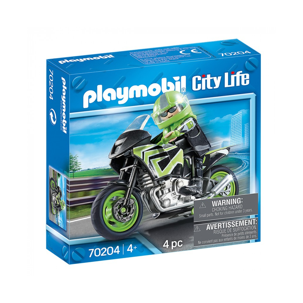 

Конструктор Playmobil Мотоцикл с мотоциклистом (6336568)