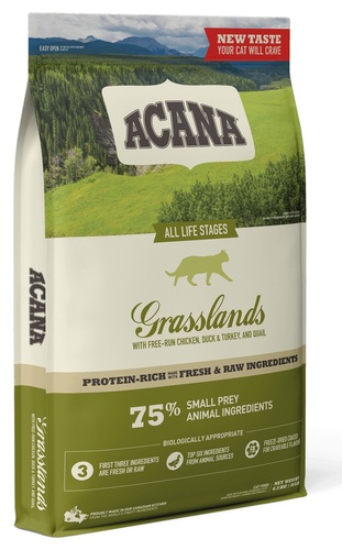 

Сухой корм для кошек и котят GRASSLANDS CAT & KITTEN 340 г Acana BGL-AC-192