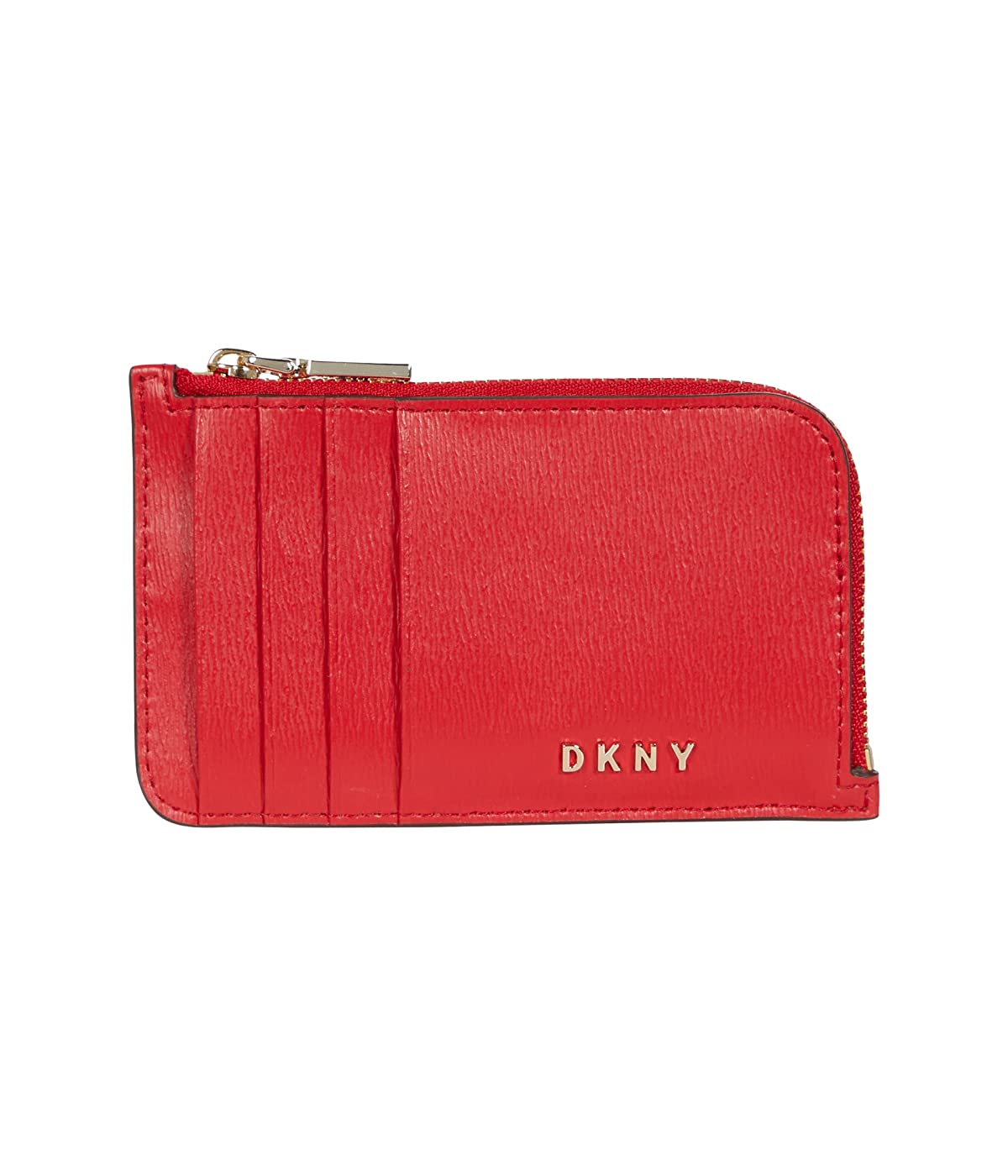 

Кошелек DKNY Bryant Zip Card Holder Cherry, Универсальный