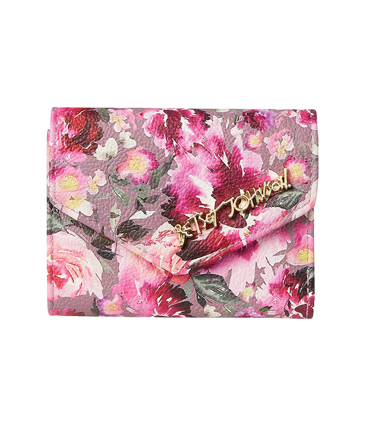 

Кошелек Betsey Johnson Lana Wallet Abstract Mauve Floral, Универсальный