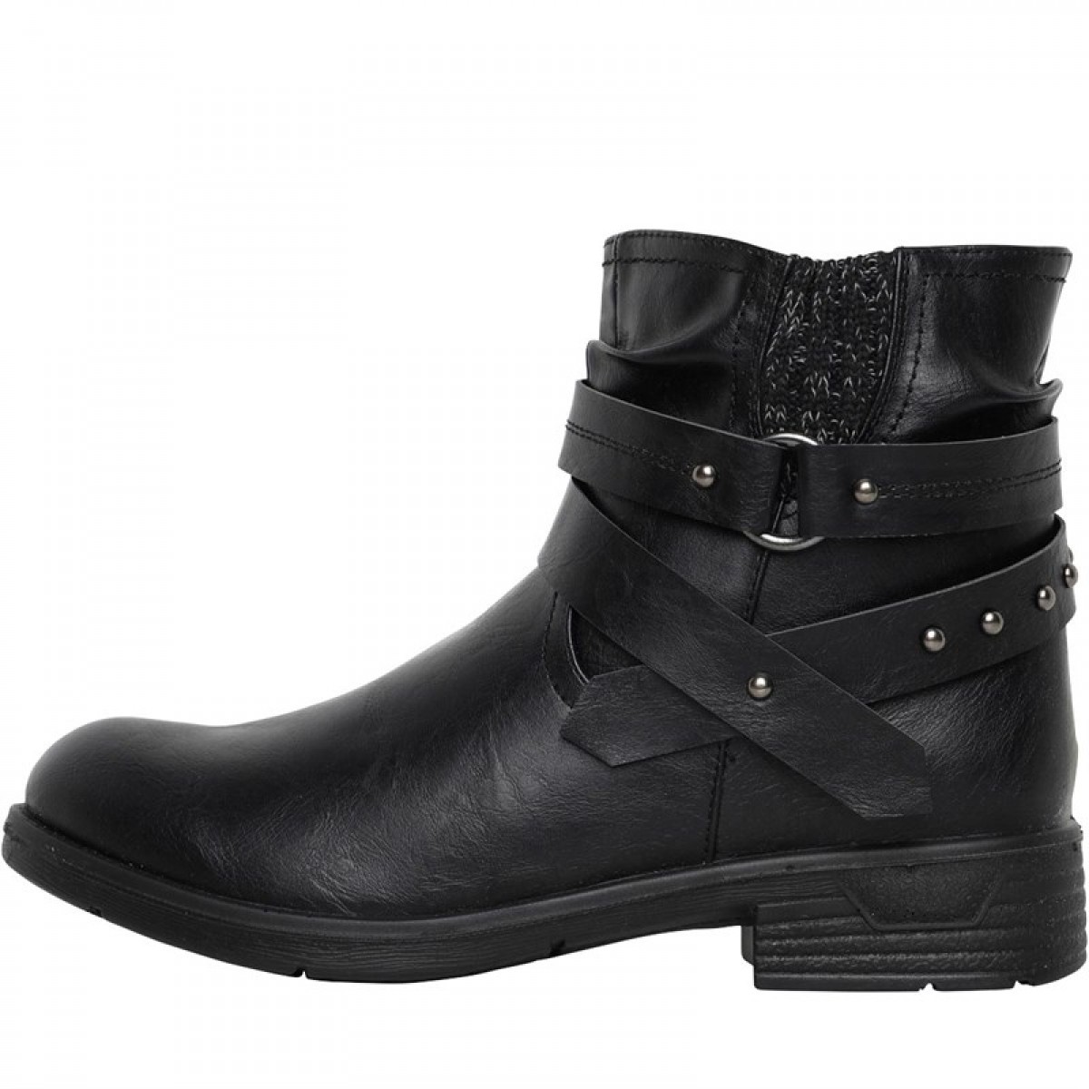 

Ботинки Board Angels Strap Ankle Black Black, 41 (270 мм)