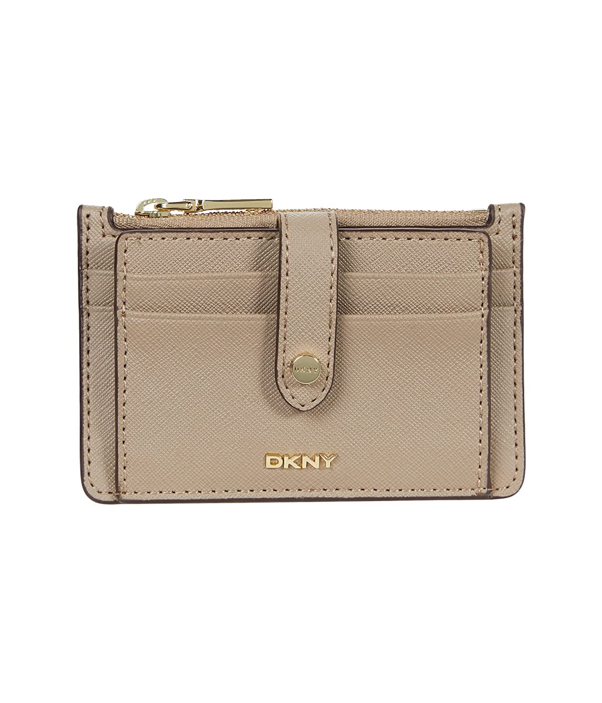 

Кошелек DKNY Thomasina Zip Card Holder Toffee, Универсальный