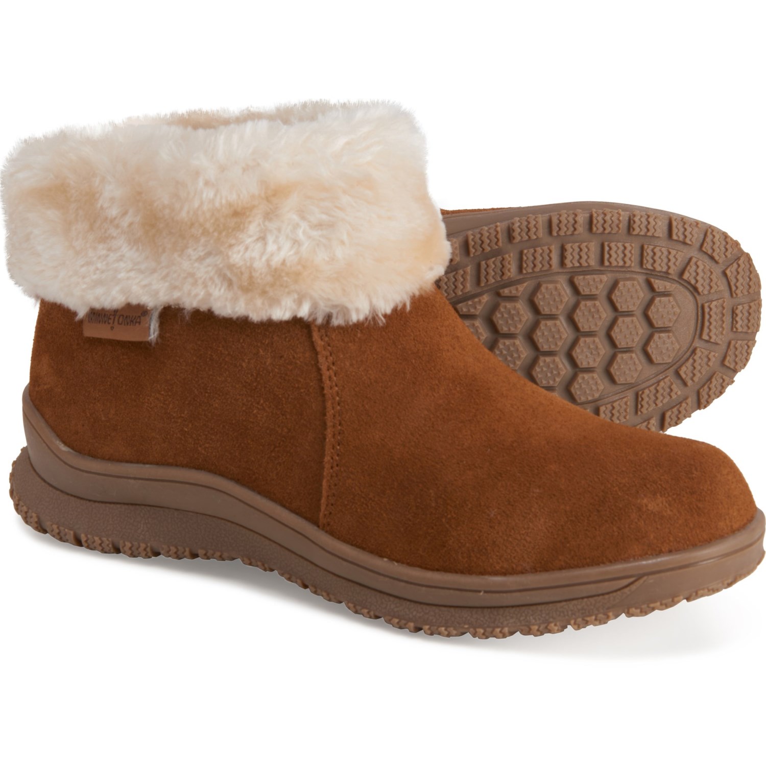 

Ботинки Minnetonka Southtown Ankle - Suede Tan, 36