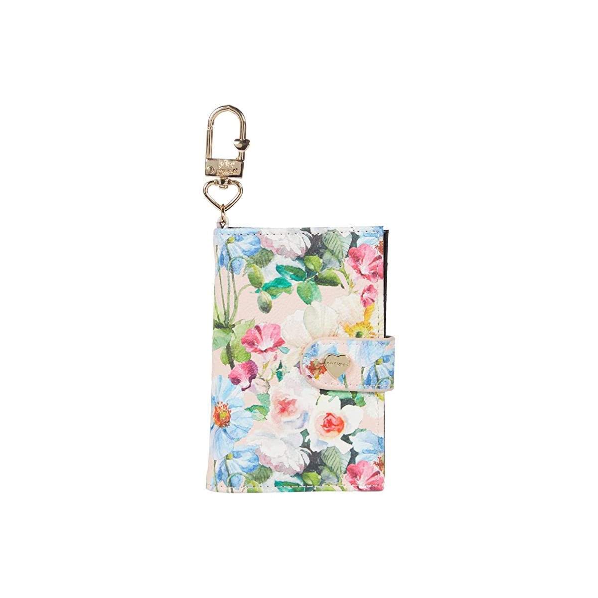 

Кошелек Betsey Johnson Xoleah Card Case with Holiday Hangtag Floral, Универсальный