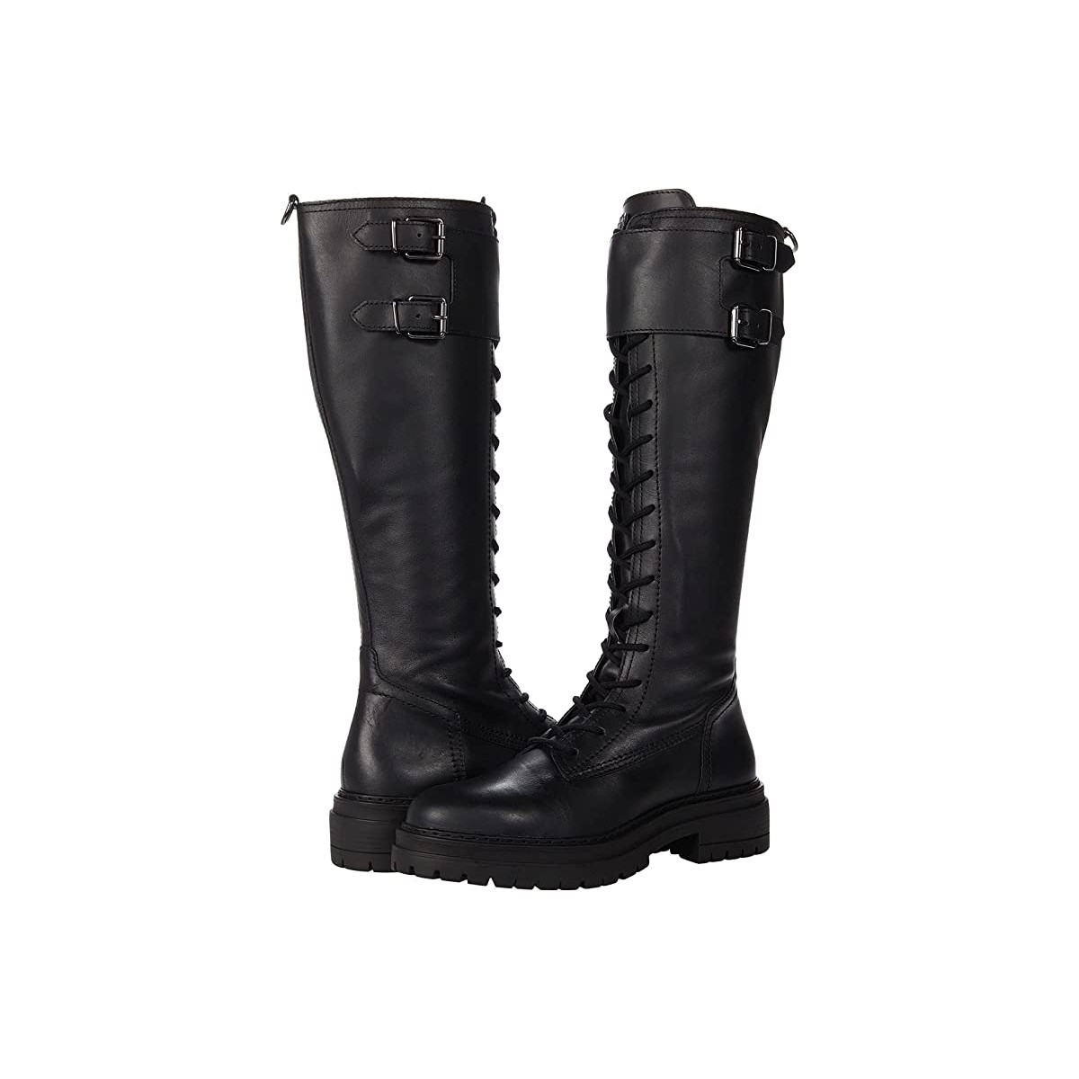 

Ботинки Steve Madden Lenky Boot Black Leather, 36 (230 мм)