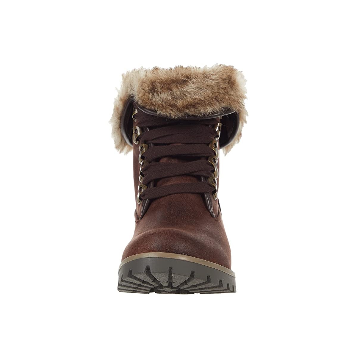 

Ботинки Cliffs by White Mountain Paddington Dark Brown/Distressed/Fabric/Fur, 40 (270 мм)