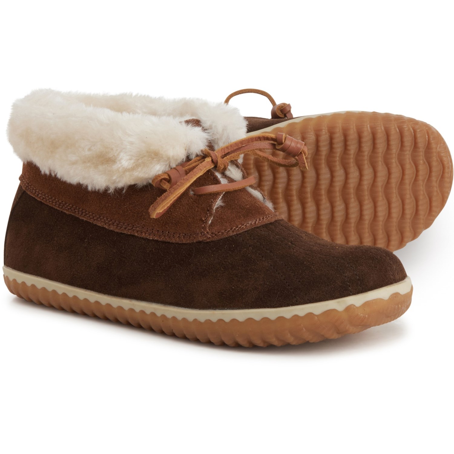 

Ботинки Sperry Elaina Duck Booties - Suede Chocolate, 36 (230 мм)
