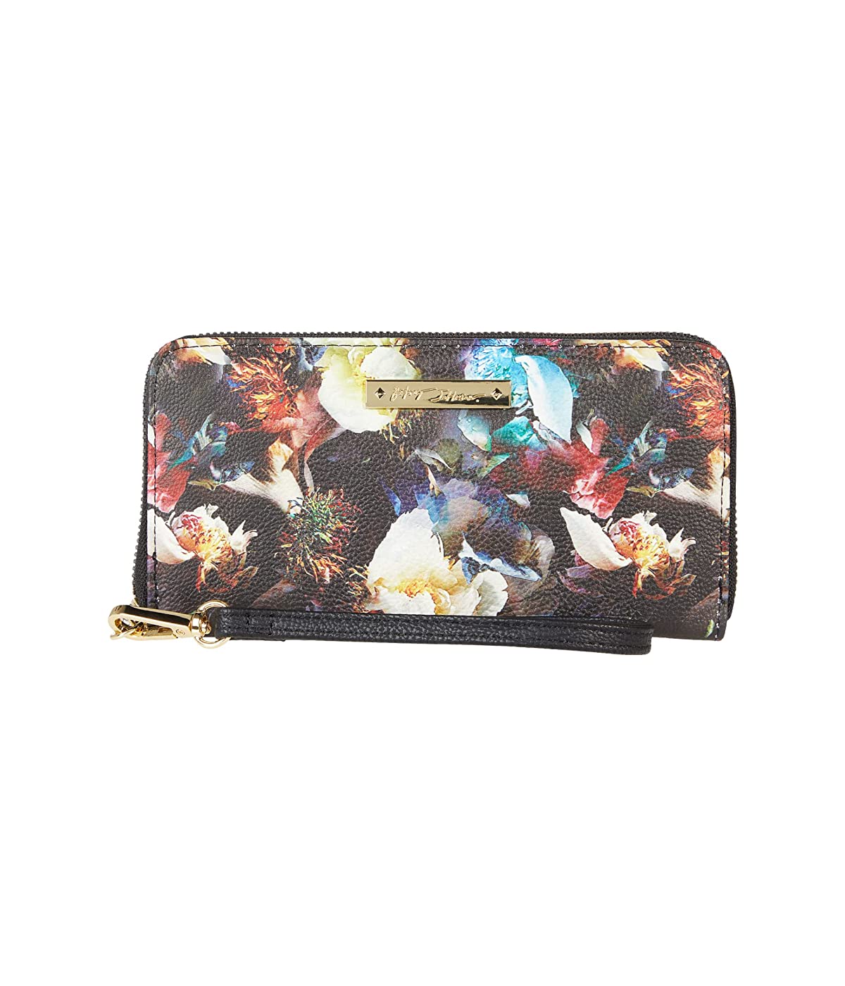 

Кошелек Betsey Johnson Ring Zip Around Wallet Filter Floral, Универсальный