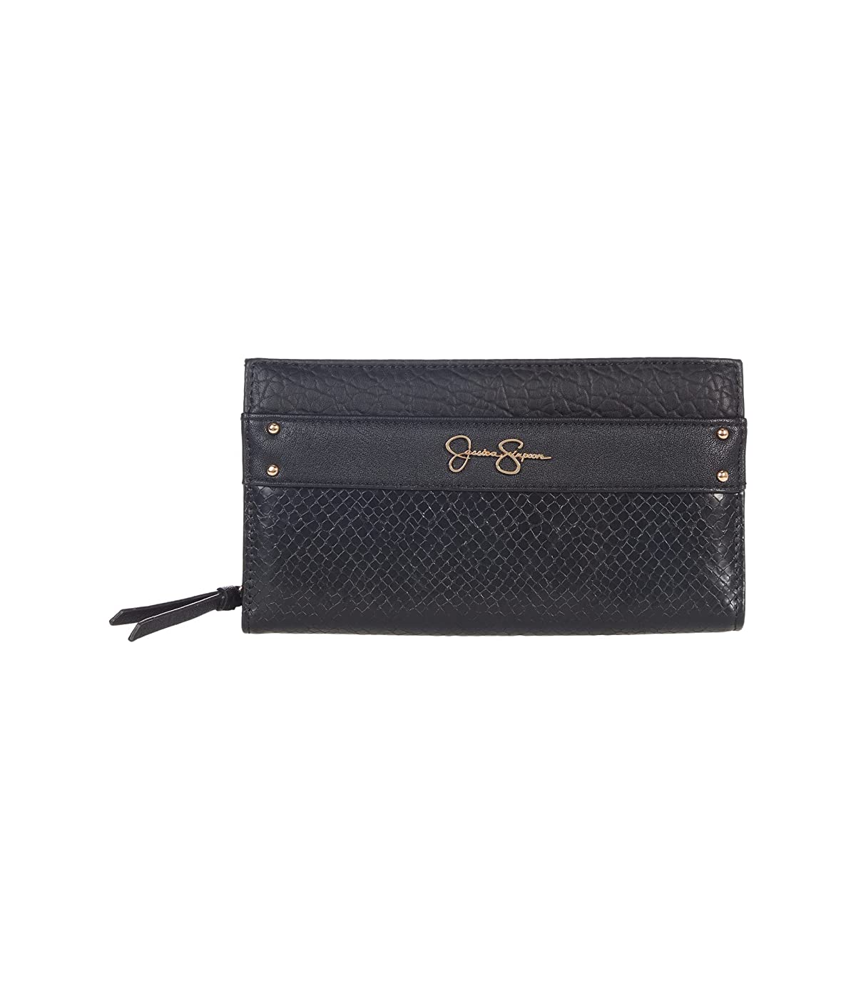 

Кошелек Jessica Simpson Bethany Double Gusset Bifold Meteorite, Универсальный