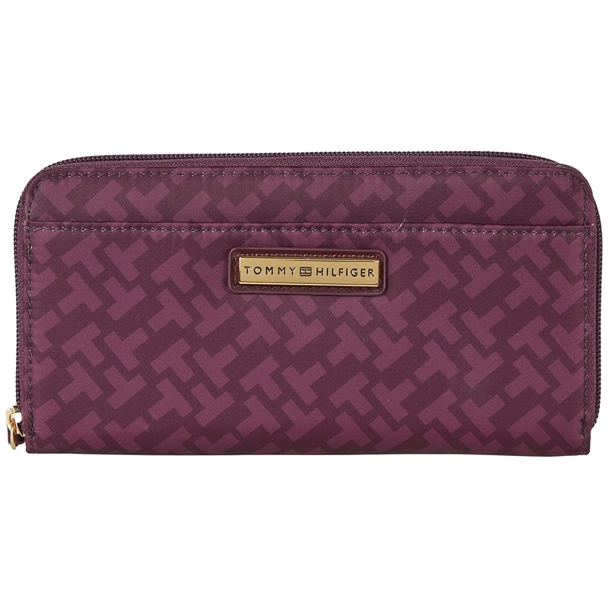 

Кошелек Tommy Hilfiger Naomi II Zip Around Wallet Bias Smooth Nylon Deep Burgundy, Универсальный