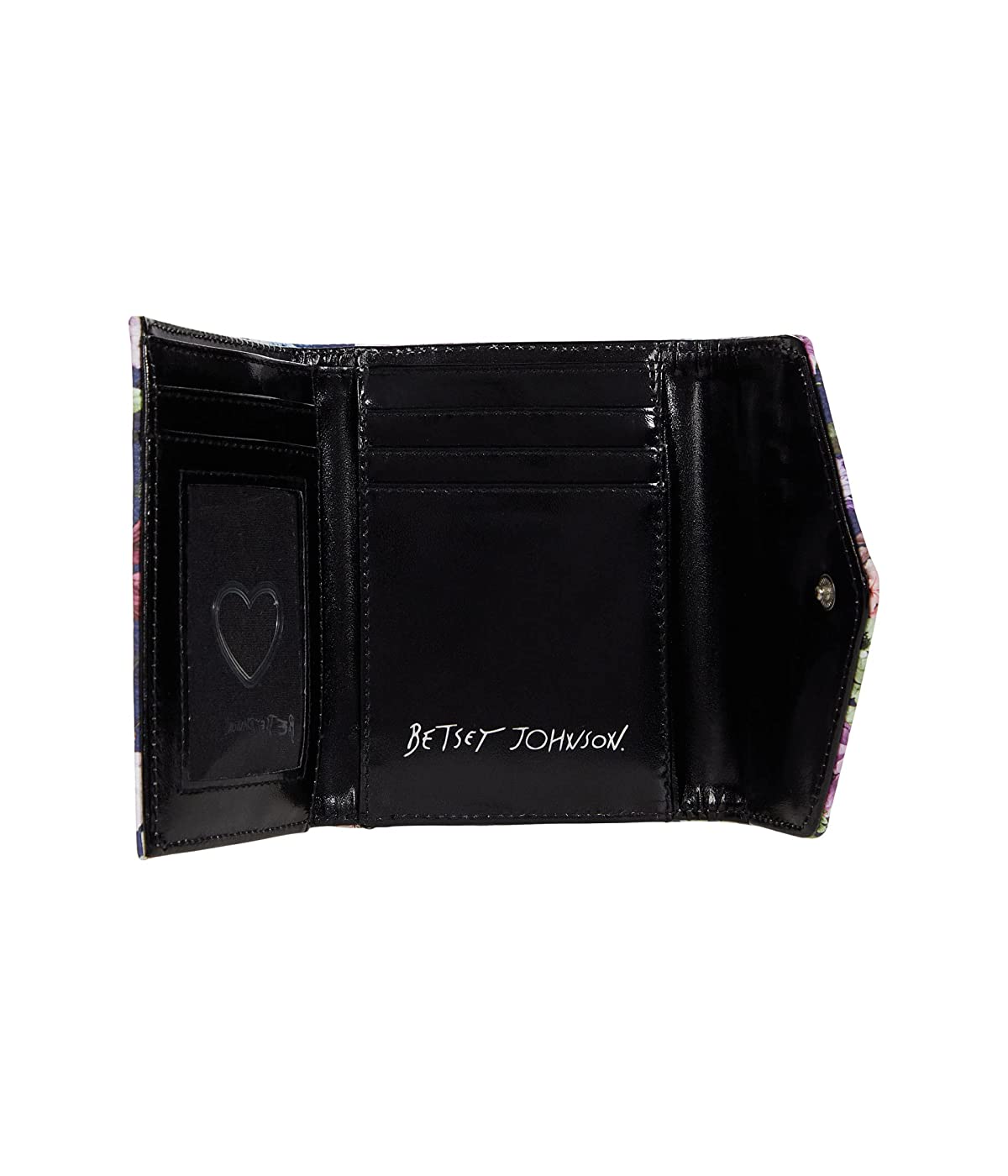 

Кошелек Betsey Johnson Lana Wallet Photo Floral on Navy, Универсальный