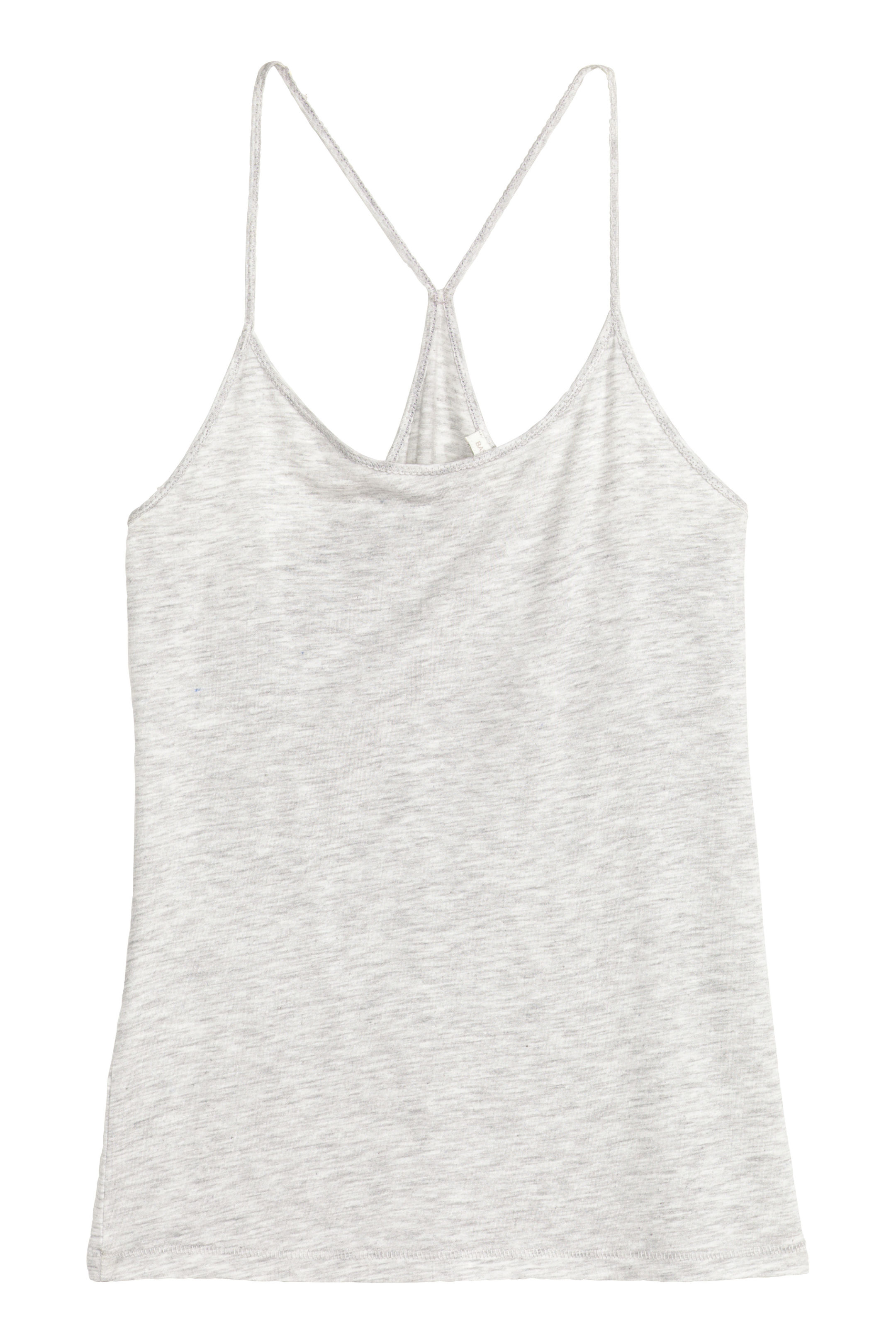 

Майка H&M  серый меланж 3912244, Майка H&M L серый меланж 3912244