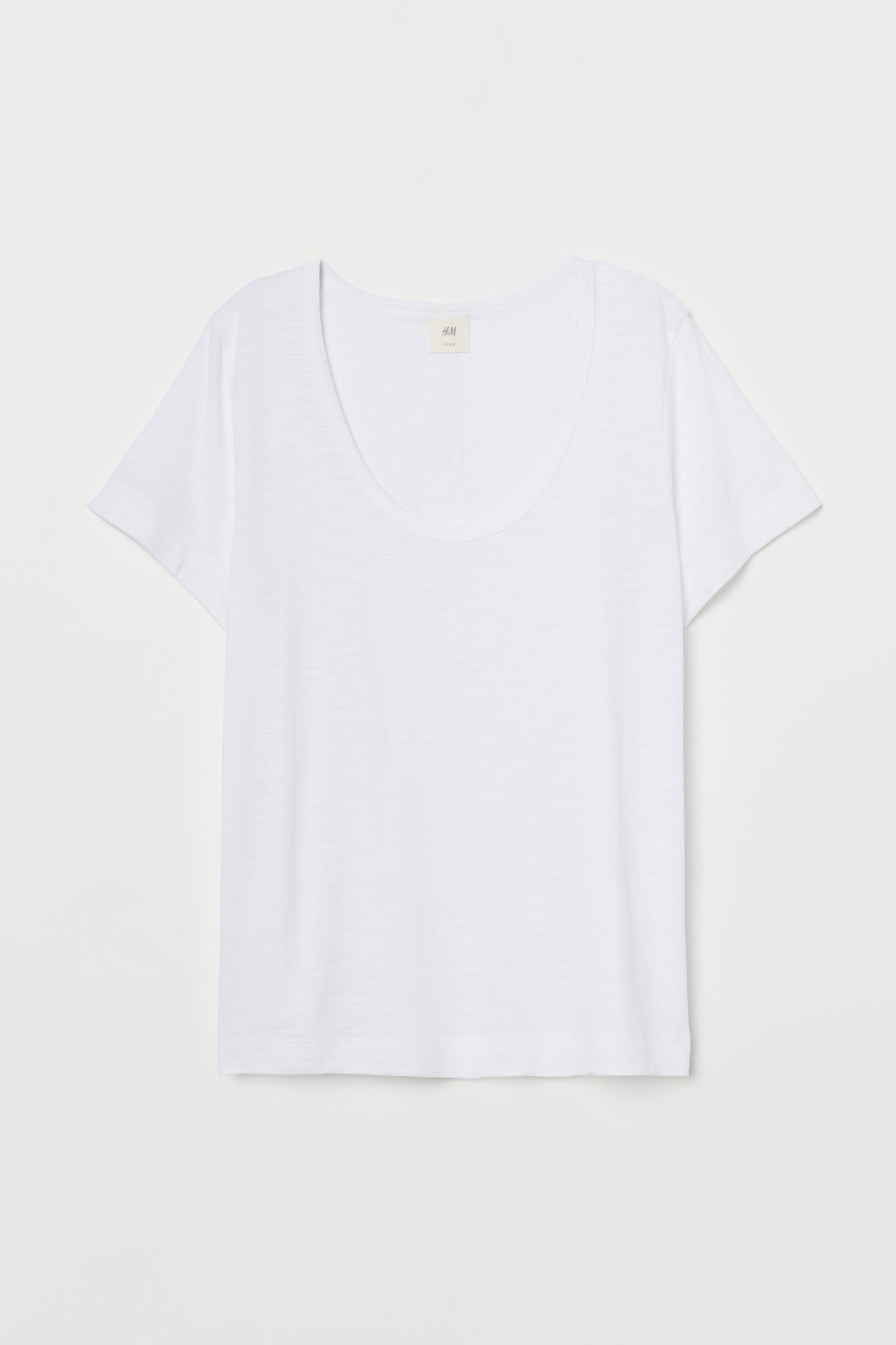 

Футболка H&M  белый 10038566171, Футболка H&M L белый 10038566171