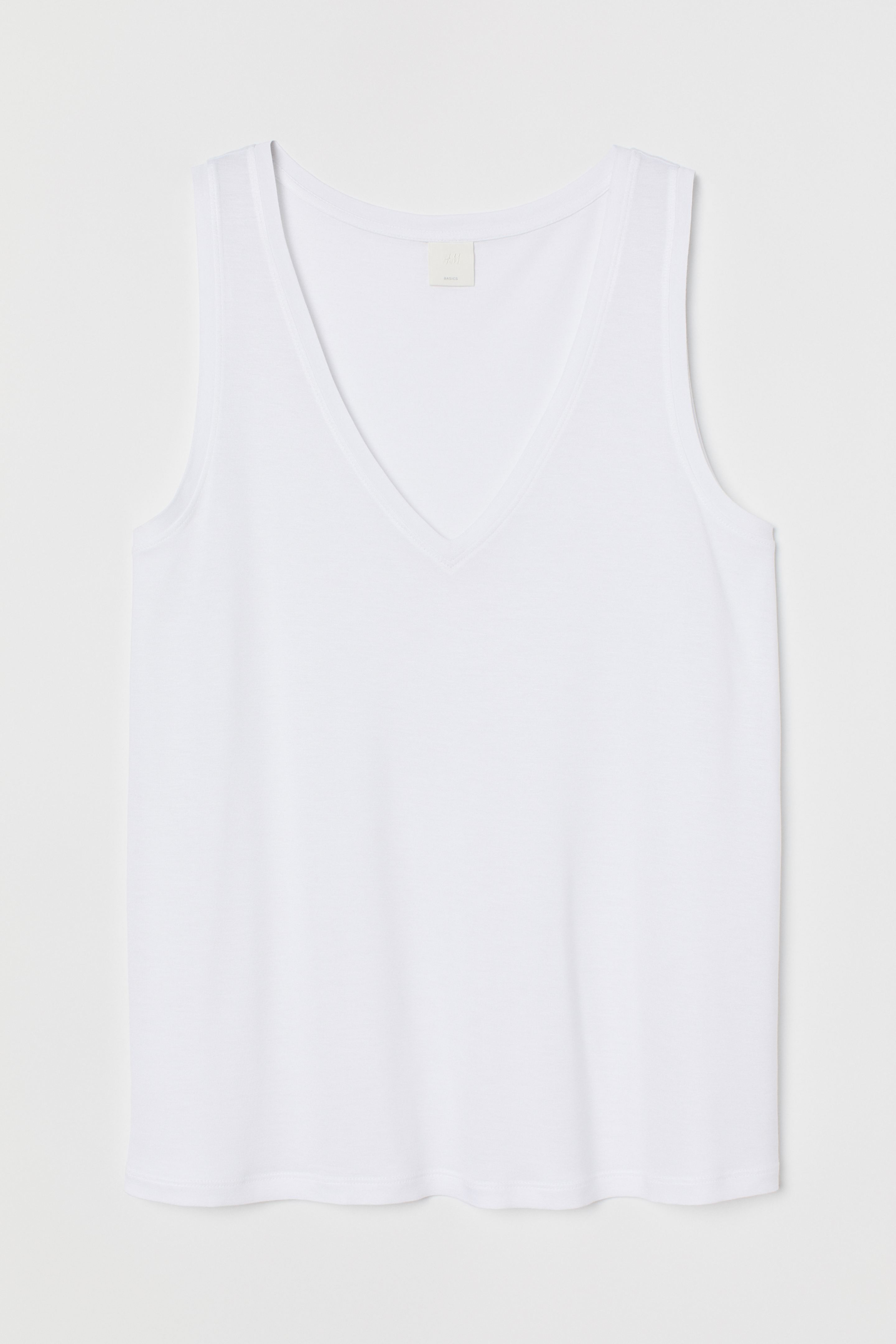 

Майка H&  белый 7423599, Майка H&M M белый 7423599