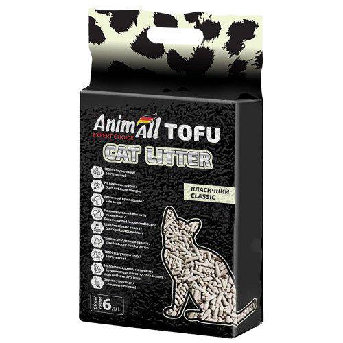 

Соевый наполнитель AnimAll Tofu Classic, 6 литров (2,6 кг)